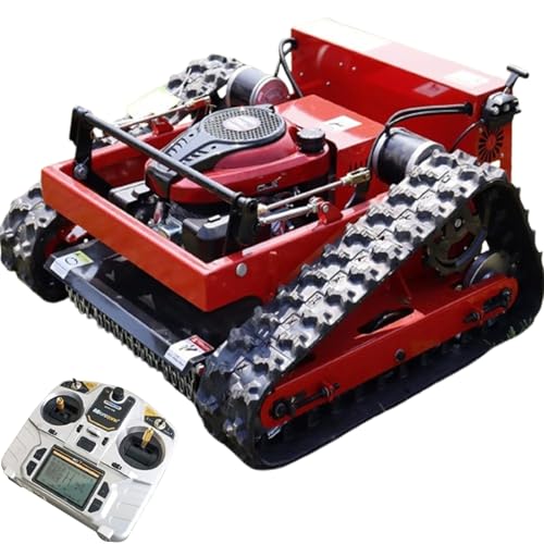 7.5HP Ferngesteuerter Rasenmäher, Roboter-Rasenmäher, Vier-Takt-Benzin-Mäher Crawler Control Powered Quick Unkrautbekämpfung Grasschneider, Unterstützt Hänge von 45°, Höhe 10-180mm, Mähbreite 550mm 7.5HP Ferngesteuerter Rasenmäher, Roboter-Rasenmäher, Vier-Takt-Benzin-Mäher Crawler Control Powered Quick Unkrautbekämpfung Grasschneider, Unterstützt Hänge von 45°, Höhe 10-180mm, Mähbreite 550mm von WaaYb