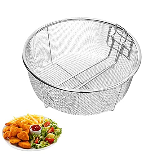 Waaka Küchensieb Mit Griff, Edelstahl Nudelsieb, Frittierkörbe, Abtropfsieb Seiher, Blanchierkorb Friteuse Skimmer Für Küche Home Zubehör von Waaka