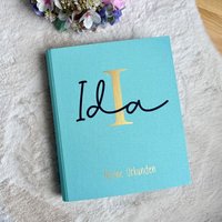 Personalisierte Urkundenordner Urkunden Mit Namen Leinen - Optionale Buchrückenbeschriftung | Weihnachten Geschenk Individuell Sport von WaalinaDesign