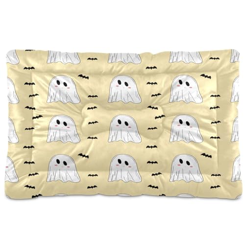 Waassud Handgezeichnetes Boo-boos dickes Hundebett-Matte, rutschfest, kaufest, Haustierbett für Hunde, Katzen, weich, waschbar, Hundehüttenkissen für Boden, Sofa, Auto, 45,7 x 61 cm von Waassud