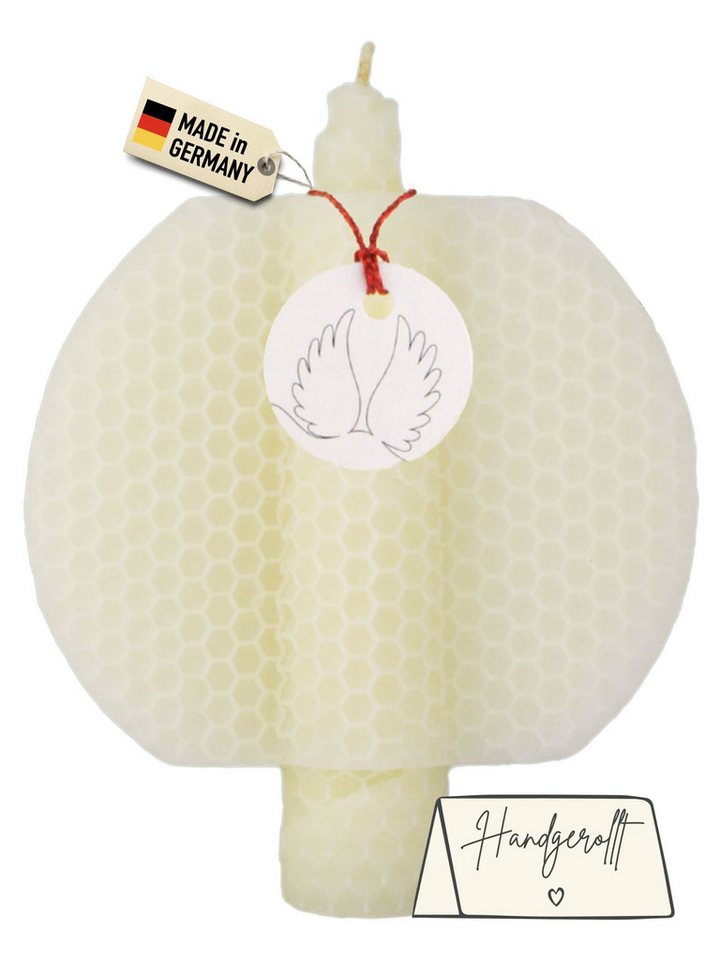 Wachsmann Bienenprodukte Formkerze Engelskerzen aus 100 % Bienenwachs, handgefertigt, Made in Germany von Wachsmann Bienenprodukte