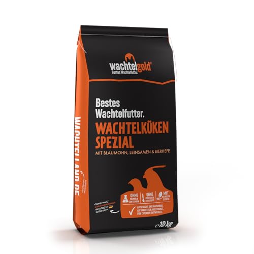 WachtelGold Wachtelküken Futter-Spezial 10kg - reich an Kräutern, Bierhefe & Blaumohn WachtelGold Wachtelküken Futter-Spezial 10kg - reich an Kräutern, Bierhefe & Blaumohn von WachtelGold