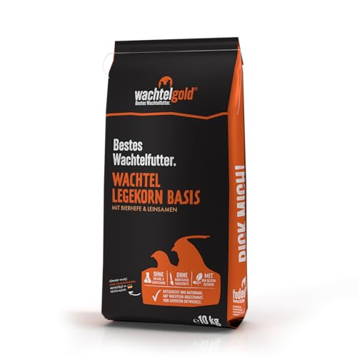 WachtelGold Wachtelfutter 10kg, Legekorn Basis - ohne Gentechnik - Legefutter kleine Pellets WachtelGold Wachtelfutter 10kg, Legekorn Basis - ohne Gentechnik - Legefutter kleine Pellets von WachtelGold