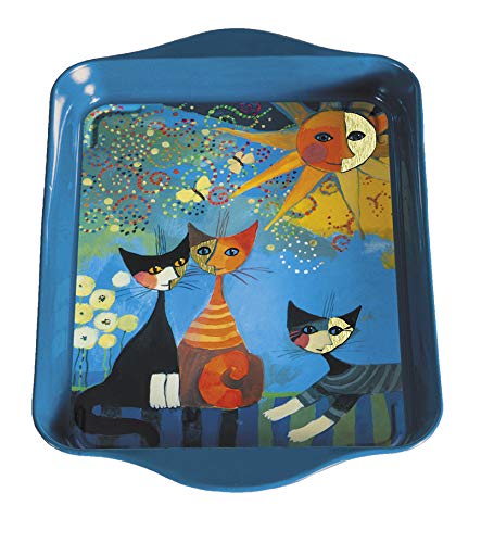 Wachtmeister Rosina Tablett aus Blech klein Dolce Vita ca. 21x2x14 cm Wachtmeister Rosina Tablett aus Blech klein Dolce Vita ca. 21x2x14 cm von Wachtmeister