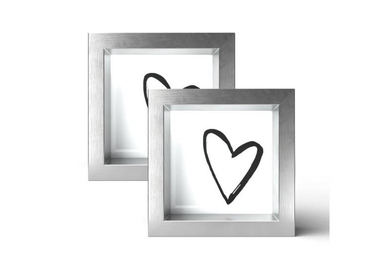 Wackadoo Living Bilderrahmen APART, (Set, 2 St), 2er Set, Metallic von Wackadoo Living