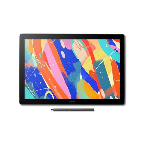 Wacom Cintiq 16 (2025 Edition) – Kompaktes 2.5K Kreativ-Stiftdisplay mit Wacom Pro Pen 3, entspiegeltem Glas, klappbarem Ständer und USB-C von Wacom