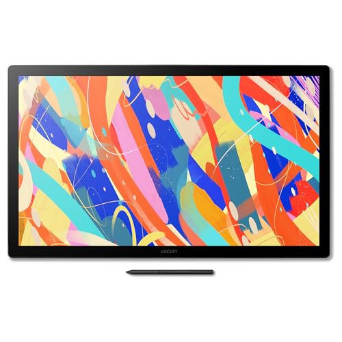 Wacom Cintiq 24 (2025 Edition) – 2.5K Grafik-Stiftdisplay mit Wacom Pro Pen 3, verstellbarem Ständer, entspiegeltem Glas und verbesserter Farbgenauigkeit von Wacom