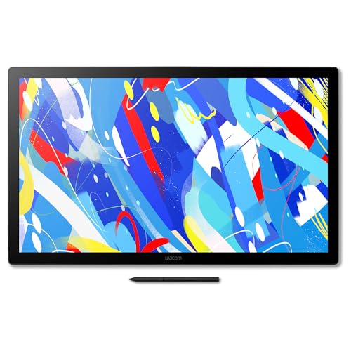 Wacom Cintiq 24 Touch (2025 Edition) – Multi-Touch 2.5K Stiftdisplay mit Wacom Pro Pen 3, entspiegeltem Glas und ergonomisch verstellbarem Ständer von Wacom