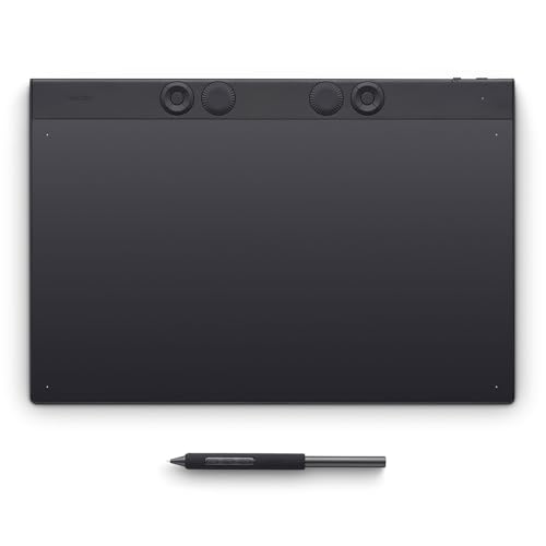 Wacom Intuos Pro Large – Innovatives Grafik-Tablett inkl. Wacom Pro Pen 3, große Arbeitsfläche für Video-Editing, 3D-Modelling & Animation – maximale Präzision & Kontrolle für Profis Wacom Intuos Pro Large – Innovatives Grafik-Tablett inkl. Wacom Pro Pen 3, große Arbeitsfläche für Video-Editing, 3D-Modelling & Animation – maximale Präzision & Kontrolle für Profis von Wacom