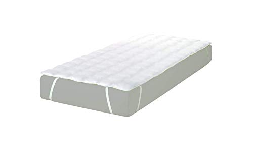 Softside Hardside Wasserbett Matratzen Spannauflage mit 4 Gummiecken (180 x 220 cm) von Wacore