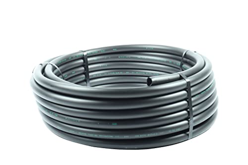 Wacredo Premium PE-LD Verlegerohr PN6 25mm 25lfm Wasserleitung Bewässerung Versorgungsleitung Brauchwasser Druckrohr schwarz UV-Beständig von Wacredo