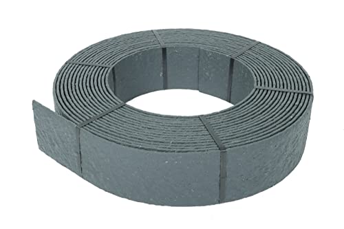 Wacredo Premium Flexboard grau Rasenkante Teichrand Teichrandband Beeteinfassung Schieferoptik 25m x 14cm x 0,7cm recycelter Kunststoff Recycling Schiefergrau Einfassung Wacredo Premium Flexboard grau Rasenkante Teichrand Teichrandband Beeteinfassung Schieferoptik 25m x 14cm x 0,7cm recycelter Kunststoff Recycling Schiefergrau Einfassung von Wacredo