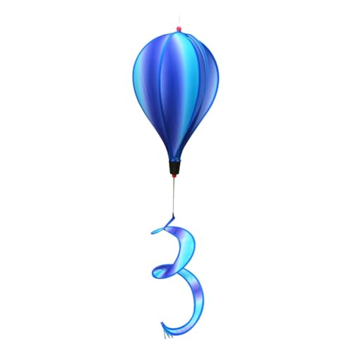 Wadakada 1 Stück Hängender Heißluftballon Wind Spinner Regenbogen Regenbogen Heißluftballon PVC Heißluftballon Wind Regenbogen Curlie Yards Wadakada 1 Stück Hängender Heißluftballon Wind Spinner Regenbogen Regenbogen Heißluftballon PVC Heißluftballon Wind Regenbogen Curlie Yards von Wadakada