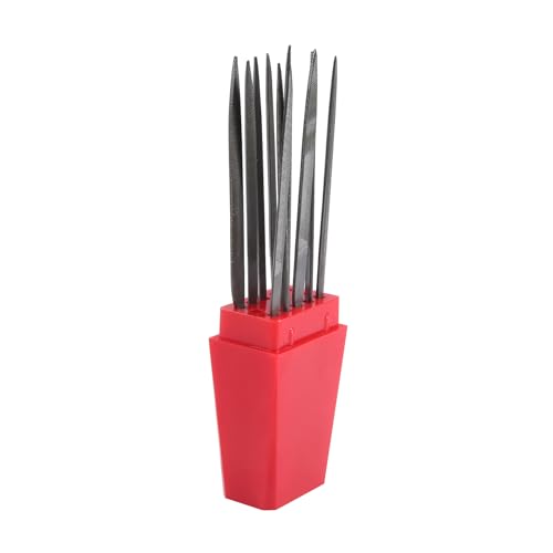 Wadakada 10 StüCk Kleine Nadel Feilen Set 140Mm Schmuck Werkzeuge Perlen Hobby Schnitzen Reparatur Schneid Werkzeug von Wadakada