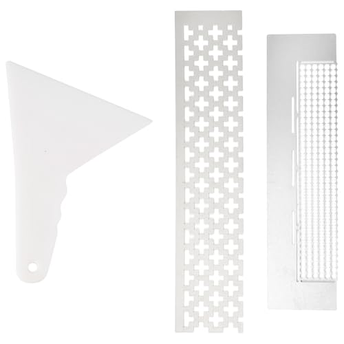 Wadakada 2 StüCk 5D Diamant Malerei Lineal Werkzeug und 1Pc Diamant Malerei Fix Werkzeuge DIY Diamant Malerei Lineal für Diamant Malerei von Wadakada
