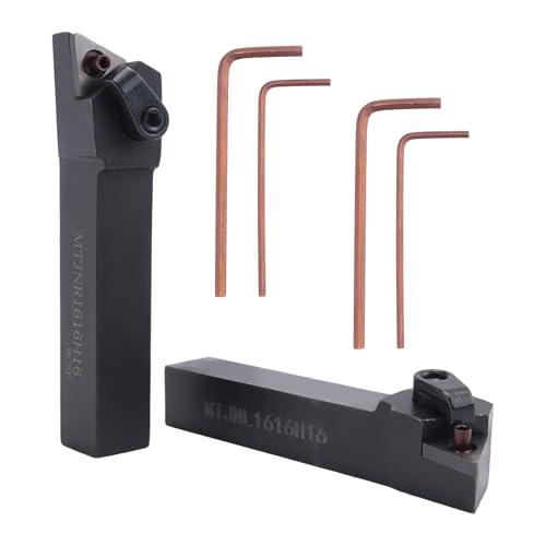 Wadakada 2 Stücke Mtjnl1616H16 Mtjnr1616H16 Dreh Maschine Dreh Werkzeug Halter 16X100 Mm für Tnmg Einsatz Kit 4 Schrauben Schlüssel + 2 Bohr Stange Set Wadakada 2 Stücke Mtjnl1616H16 Mtjnr1616H16 Dreh Maschine Dreh Werkzeug Halter 16X100 Mm für Tnmg Einsatz Kit 4 Schrauben Schlüssel + 2 Bohr Stange Set von Wadakada