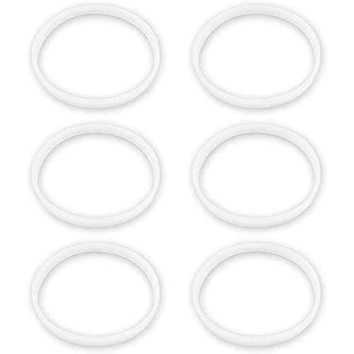 Wadakada 6 Packung Gummi Dichtungen Dichtung WeißEr O-Ring für Entsafter Mixer Cups Teile Dichtungen BL770 Klein Wadakada 6 Packung Gummi Dichtungen Dichtung WeißEr O-Ring für Entsafter Mixer Cups Teile Dichtungen BL770 Klein von Wadakada