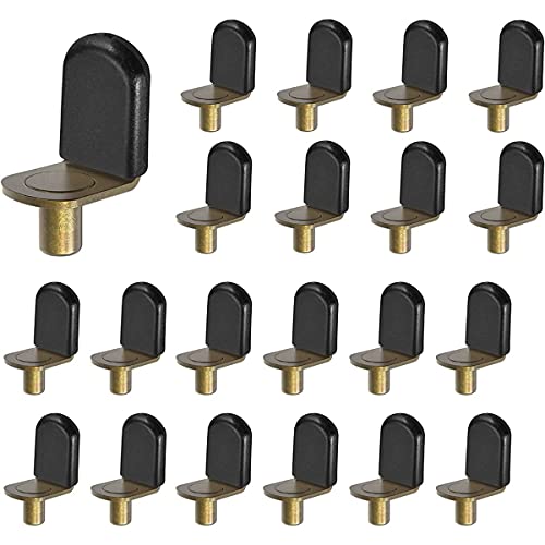 Wadakada Bronze Regal Stifte, Glas StüTzen MöBel Schrank Schrank BüCher Regal Regal Halter Stil Heringe 30 Packungen von Wadakada