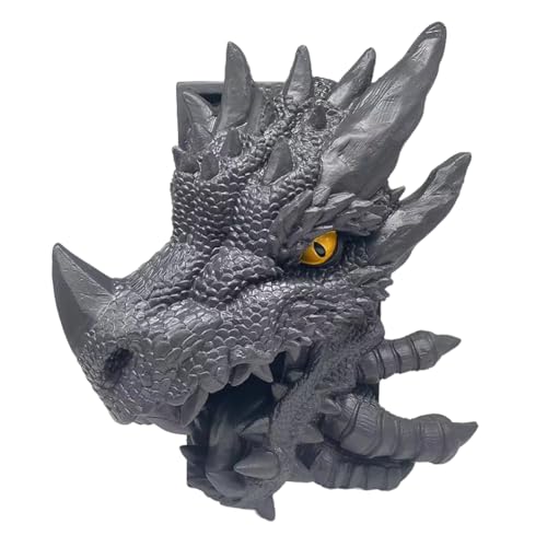 Wadakada Drachenbuchhalter Friar Dragon Buchstützen Buchstützen, 7-Buchhalter Aus Kunstharz von Wadakada