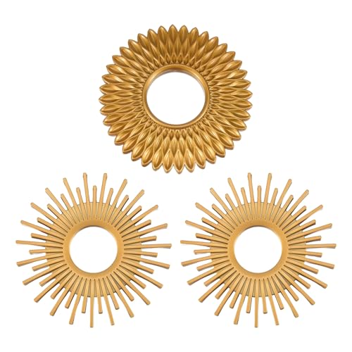 Wadakada Gold für die Wand Pack Von 3 - Wand für die Raum Dekoration & Haus für die Wand Dekoration Dekorative Wadakada Gold für die Wand Pack Von 3 - Wand für die Raum Dekoration & Haus für die Wand Dekoration Dekorative von Wadakada