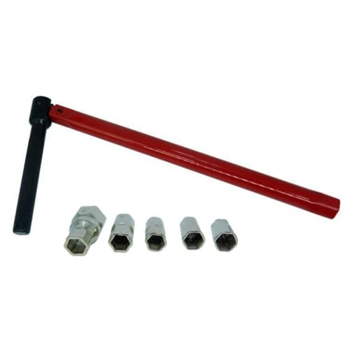 Wadakada Stecknippelschlüssel Hahnenschlüssel Set 8-13mm Installateur Handwerkzeug Hahnwartung Set Kit von Wadakada