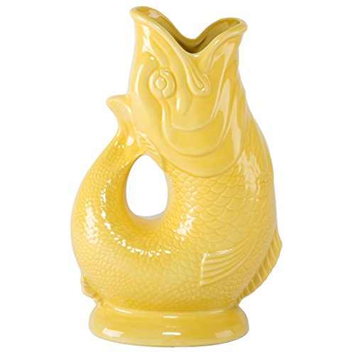 Gluggle Jug, Yellow, Extra Large (10-Inch) von Wade Ceramics