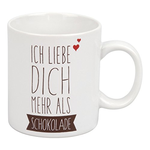 Waechtersbach Henkelbecher Ich Liebe Dich mehr als Schokolade von Waechtersbach