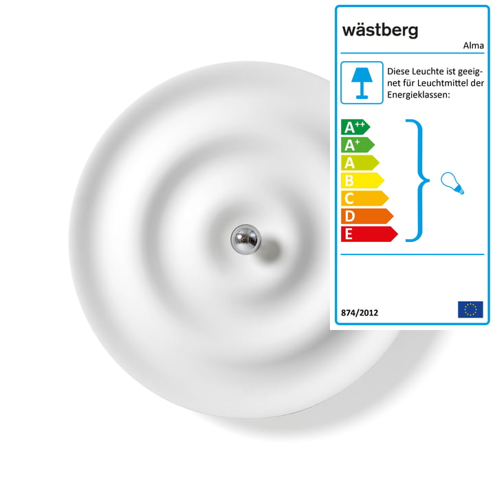 Wästberg Alma Wandleuchte Deckenleuchte Leuchte Beleuchtung Siehe Text/Foto78 B-Ware von Wästberg