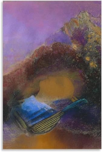Waeta Rnvzx Berühmte Odilon Redon Poster Abstrakter Surrealismus Leinwand Gemälde Odilon Redon Wandkunst Odilon Redon Drucke für Wohnkultur Bilder 50x70cm Kein Rahmen von Waeta Rnvzx