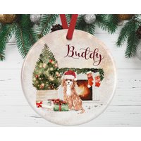 Cavapoo Weihnachtsschmuck Für Hundeliebhaber | Erinnerungsgeschenk Weihnachtsdekoration von WagATudeTags