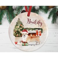 Corgis Weihnachtsschmuck Für Hundeliebhaber | Erinnerungsgeschenk Weihnachtsdekoration von WagATudeTags