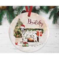 Dalmatiner Weihnachtsverzierung Für Hundeliebhaber | Erinnerungsgeschenk Weihnachtsdekoration von WagATudeTags