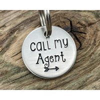 Call My Agent, Lustiger Hundeanhänger, Kleiner Haustieranhänger von WaggyPooch