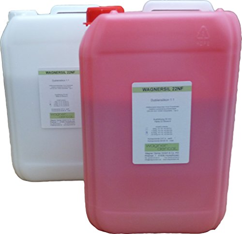 WAGNERSIL 22 NF Premium Silikon Kautschuk Dubliersilikon (weich) 12 kg von Homry