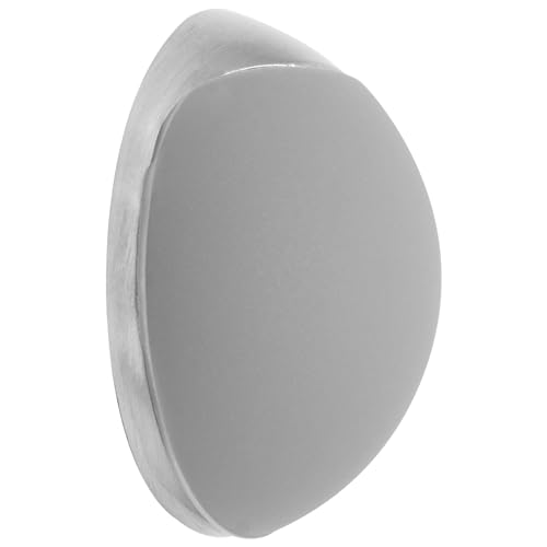 WAGNER Design-Wand-Türstopper SCREW OR GLUE/Schrauben oder Kleben - Durchmesser Ø 40 x 15 mm, Metall gebürstet, Edelstahloptik, thermoplastischer Kautschuk, grau, Designpreis - 15513211 WAGNER Design-Wand-Türstopper SCREW OR GLUE/Schrauben oder Kleben - Durchmesser Ø 40 x 15 mm, Metall gebürstet, Edelstahloptik, thermoplastischer Kautschuk, grau, Designpreis - 15513211 von WAGNER