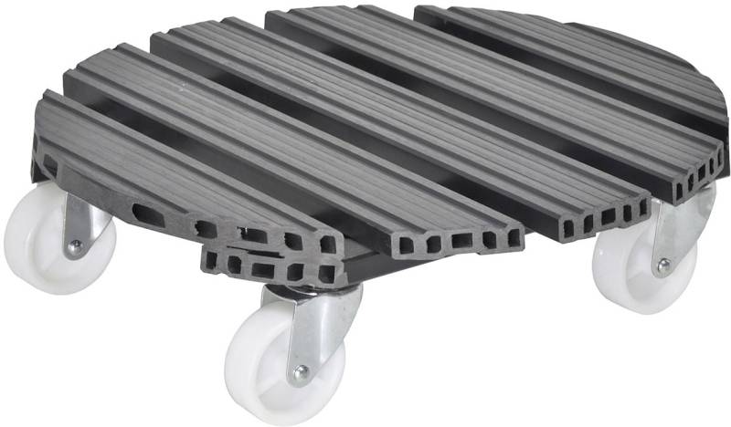 WAGNER Pflanzenroller WPC rund Ø 38,5 cm Tragkraft bis max. 150 kg von Wagner-System