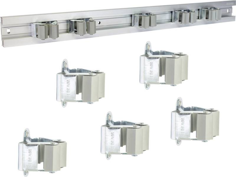 Wagner Gerätehalterleiste mit 5 Halter ausziehbar 60-110 cm von Wagner-System