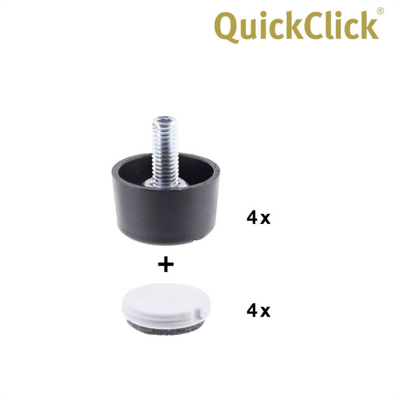 Wagner Möbelfuß Justus Duo Kunststoff Ø 3 x 2 cm schwarz 4 Stück Wagner Möbelfuß Justus Duo Kunststoff Ø 3 x 2 cm schwarz 4 Stück von Wagner-System