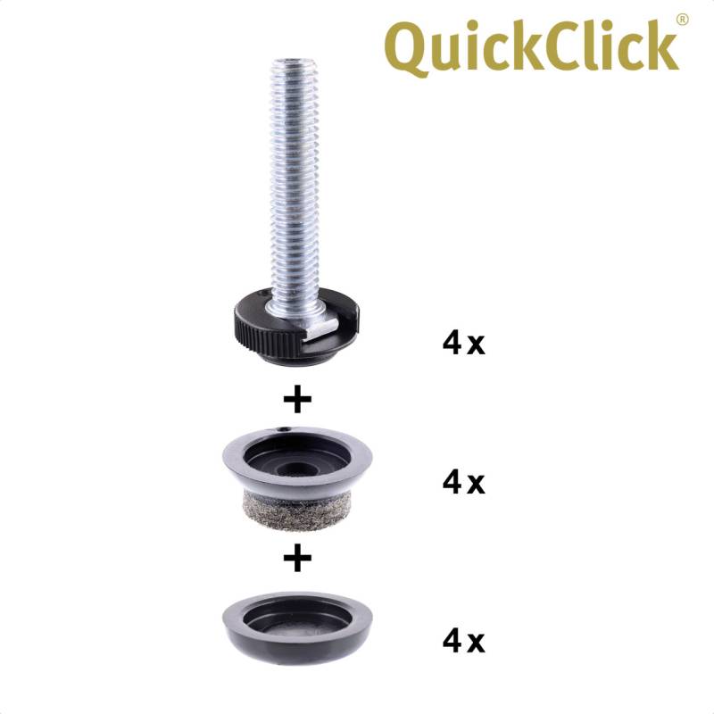 Wagner Möbelfuß Justus Kunststoff Ø 2 x 4 cm schwarz 4 Stück Wagner Möbelfuß Justus Kunststoff Ø 2 x 4 cm schwarz 4 Stück von Wagner-System