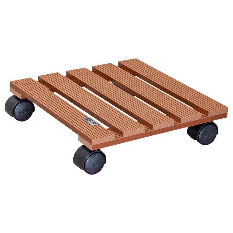 Wagner Pflanzenroller 29 x 29 x 8 cm braun von Wagner-System
