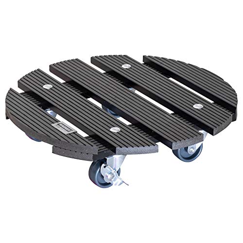 Wagner Pflanzenroller WPC Ø 29 x 7,5 cm I Blumenroller für Außenbereich + Innenbereich I Kübelroller FSC® Wood Plastic Composite, anthrazit I 2 Feststeller I Tragkraft 100 kg - 20052501 Wagner Pflanzenroller WPC Ø 29 x 7,5 cm I Blumenroller für Außenbereich + Innenbereich I Kübelroller FSC® Wood Plastic Composite, anthrazit I 2 Feststeller I Tragkraft 100 kg - 20052501 von Wagner System
