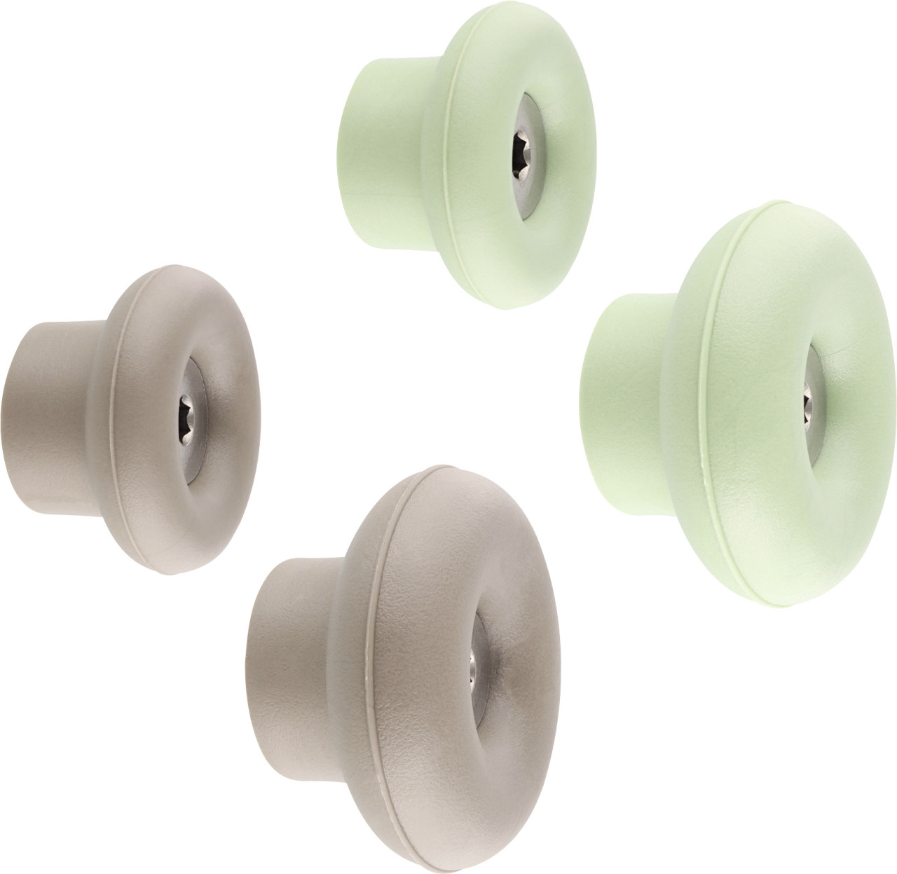 Wagner Wandhaken-Set hooks4home Dot Tragkraft bis 2 kg Kunststoff grün taupe 4 Stück Wagner Wandhaken-Set hooks4home Dot Tragkraft bis 2 kg Kunststoff grün taupe 4 Stück von Wagner-System