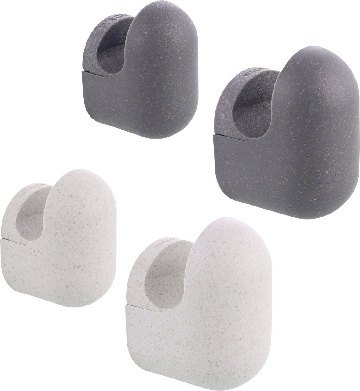 Wagner Wandhaken-Set hooks4home Pill Tragkraft bis 2 kg Bio Kunststoff hellgrau dunkelgrau 4 Stück Wagner Wandhaken-Set hooks4home Pill Tragkraft bis 2 kg Bio Kunststoff hellgrau dunkelgrau 4 Stück von Wagner-System