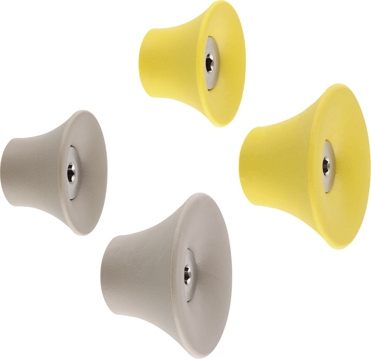 Wagner Wandhaken-Set hooks4home Tulip Tragkraft bis 2 kg Kunststoff gelb taupe 4 Stück Wagner Wandhaken-Set hooks4home Tulip Tragkraft bis 2 kg Kunststoff gelb taupe 4 Stück von Wagner-System