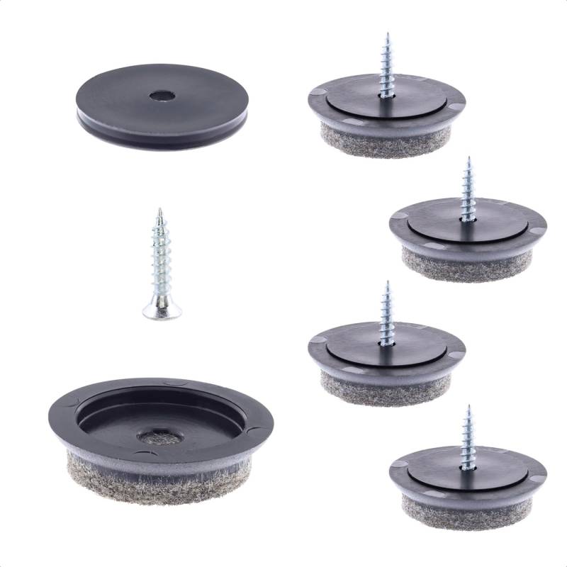 Wagner Gleiter-Set QuickClick Slim Ultrasoft EH7850 Ø 30 mm Braun 4-tlg. Wagner Gleiter-Set QuickClick Slim Ultrasoft EH7850 Ø 30 mm Braun 4-tlg. von Wagner design yourself