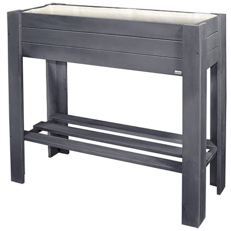 Wagner Holz-Hochbeet Green Box Light Pappel 83 cm x 35 cm x 70 cm Anthrazit FSC® von Wagner design yourself