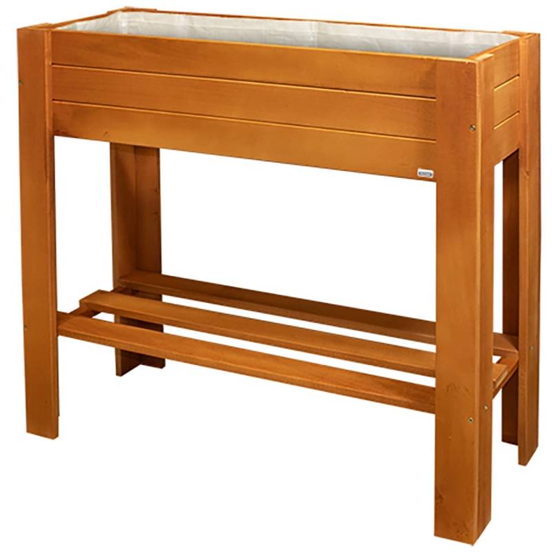 Wagner Holz-Hochbeet Green Box Light Pappel 83 cm x 35 cm x 70 cm Kastanie FSC® von Wagner design yourself