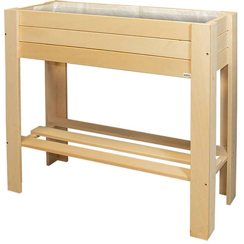 Wagner Holz-Hochbeet Green Box Light Pappel 83 cm x 35 cm x 70 cm Natur FSC® von Wagner design yourself