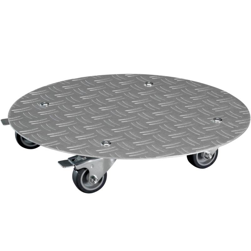 Wagner Kübelroller Alaska Riffelblech Ø 38 cm Aluminium von Wagner design yourself