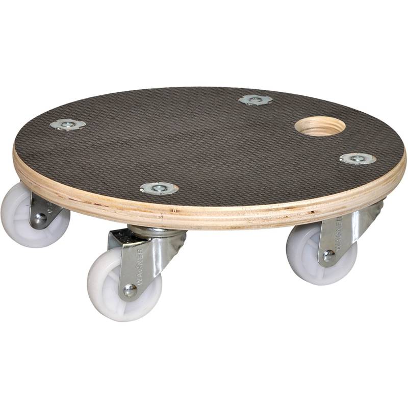 Wagner Kübelroller MaxiGrip Ø 29 cm Dunkelbraun FSC® von Wagner design yourself